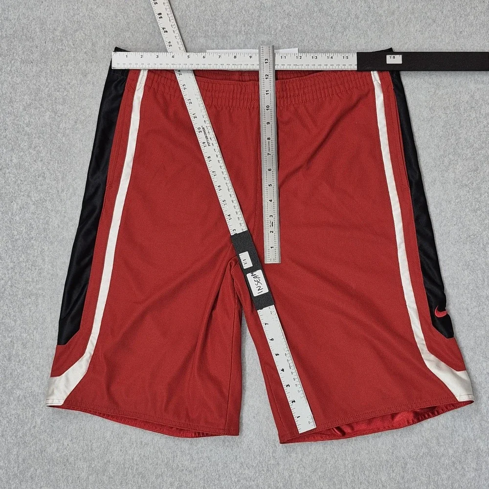 Nike Men Activewear Shorts M Red Basketball H5NAC 11